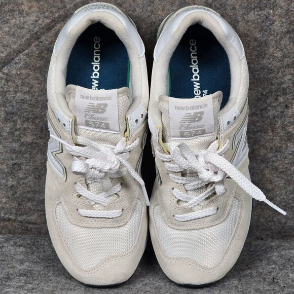 Size 7.5 - New Balance 574 Core Classic Shoes Sneakers WL574EVW - Picture 3 of 9